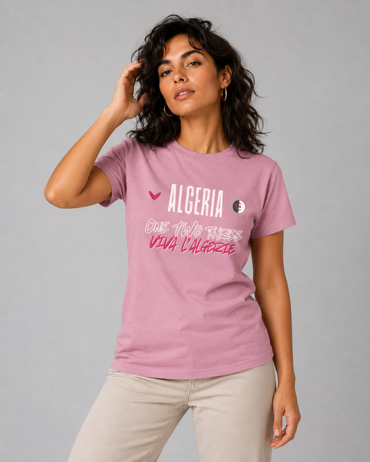T-shirt Équipe d’Algérie – Coupe du Monde 2026 - Algeria