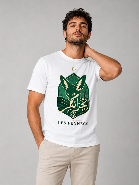 T-shirt Équipe d’Algérie – Les Fennecs - Coupe du Monde 2026