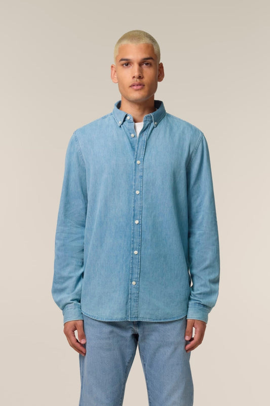 Chemise Homme Denim, Stanley - Stanley Stella