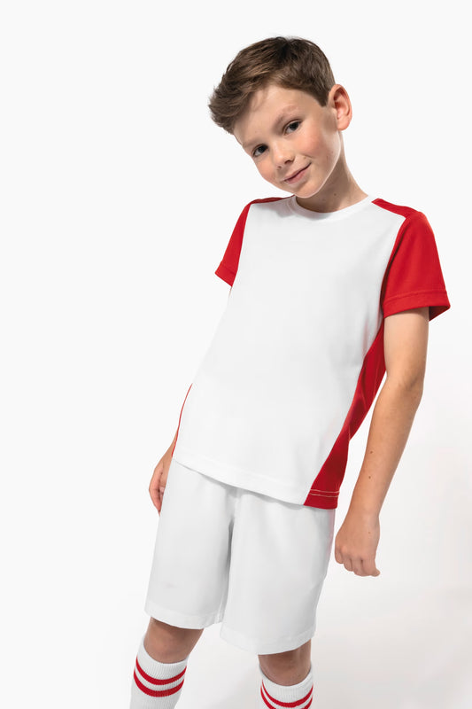 Maillot de Sport Enfant Personnalisable Bicolore – T-shirt Sport Personnalisé à Paris