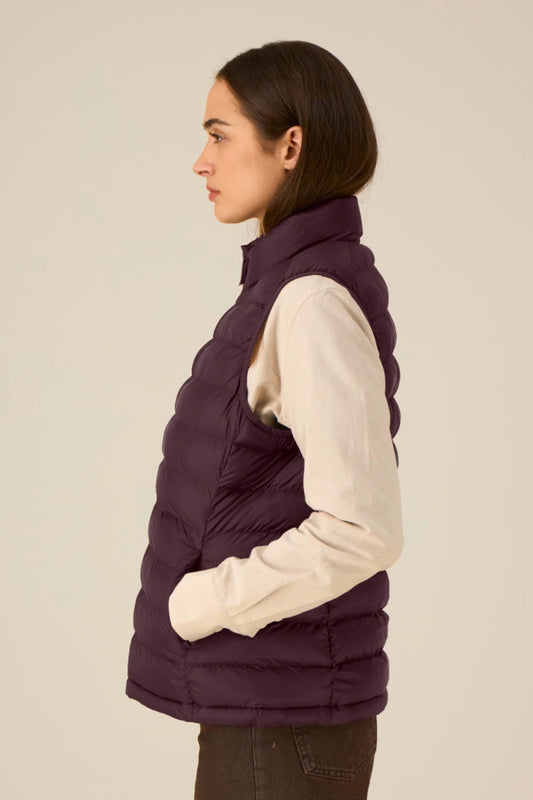 Gilet matelassé femme – Léger, ajusté et personnalisable