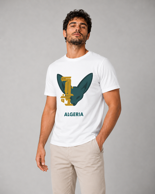 T-shirt Équipe d’Algérie – Fennec - Coupe du Monde 2026