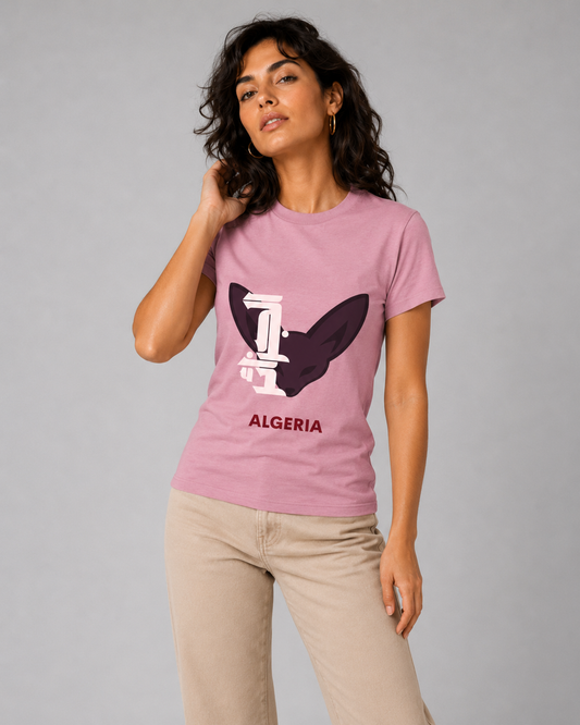 T-shirt Équipe d’Algérie – Fennec - Coupe du Monde 2026