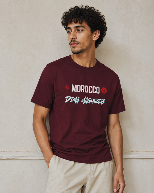 T-shirt Équipe du Maroc – Coupe du Monde 2026 - Morocco